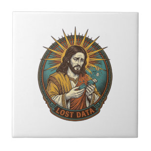 Jesus Esmagou Drive USB Flash Perda de Dados Humor
