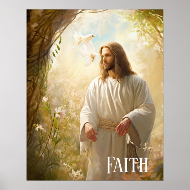 Jesus Faith Poster (Frente)