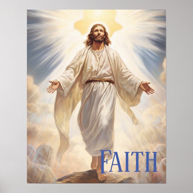 Jesus Faith Poster (Frente)