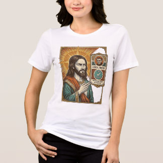 Jesus Fake Verificado Marca de Verificação Golpe T