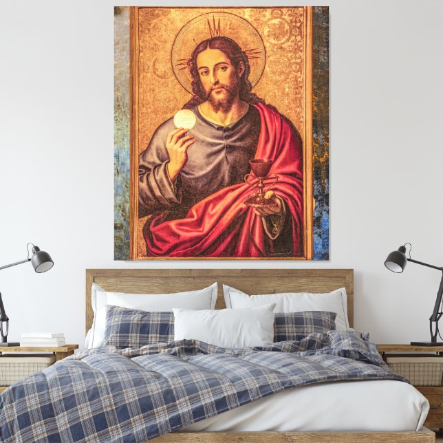 Jesus Fine Art Vintage canvas (Insitu(Quarto))