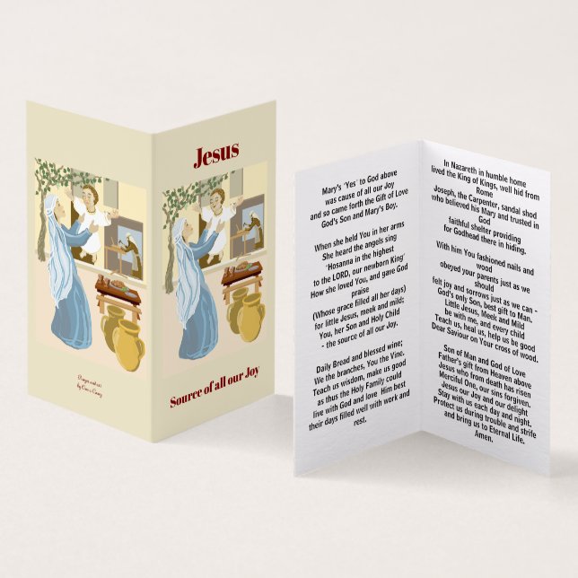 Jesus fonte de toda nossa alegria (Interior e exterior)