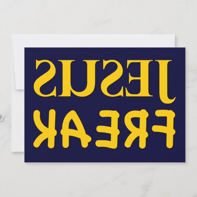 Jesus Freak (SUSEJ KAERF) (Frente)