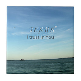 Jesus I Trust in You SKy Artwork