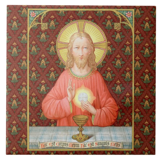 Jesus Institui a Sagrada Comunhão (SAU 045) (Frente)