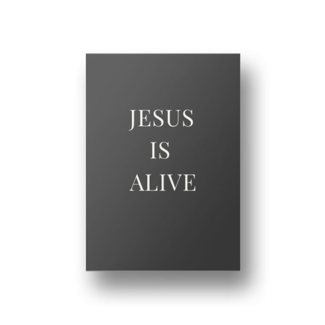 Jesus Is Alive Christian Wall Art Poster  (Criador carregado)