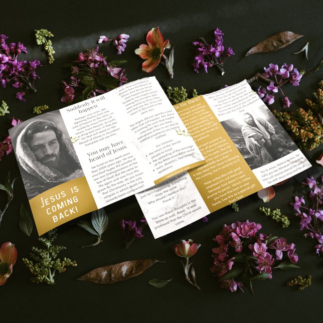 Jesus is coming back ENGLISH Gospel tract (Criador carregado)