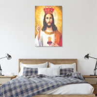 Jesus King Canvas