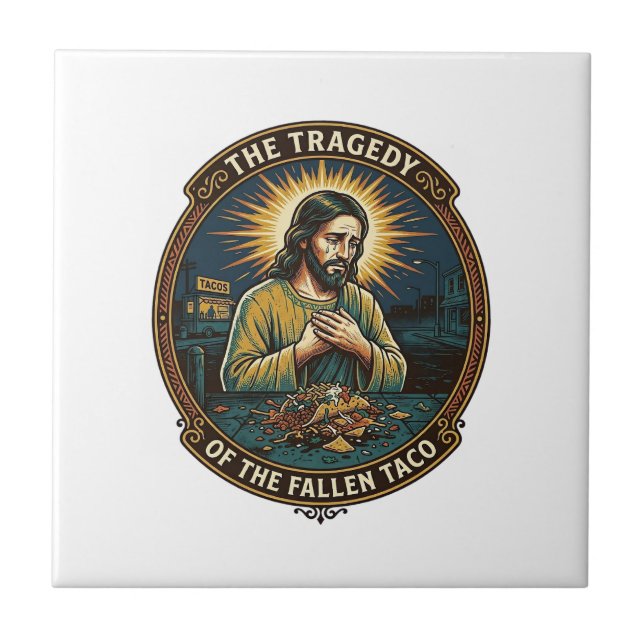 Jesus Largou Comida de Rua Tacos Tarde da Noite Bê (Frente)