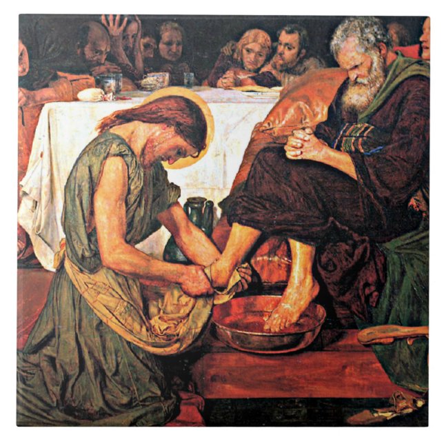 Jesus Lavando os Pés de Pedro (2) (Frente)