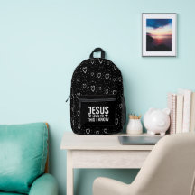 Jesus Me Ama Isso Eu Sei Que Mochila