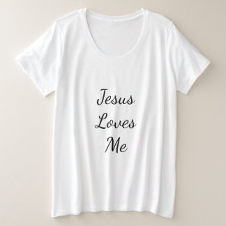 Jesus me ama mais uma camisa do tamanho