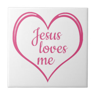 JESUS ME AMA no Coração