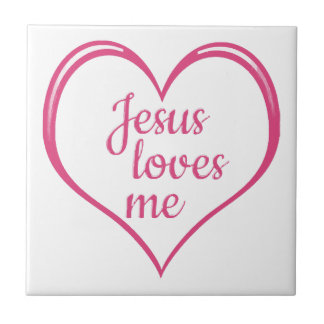 JESUS ME AMA no Coração