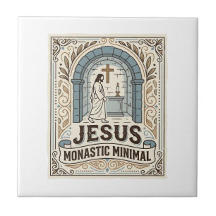 Jesus Monástico Minimalista Jesus Monástico Minima