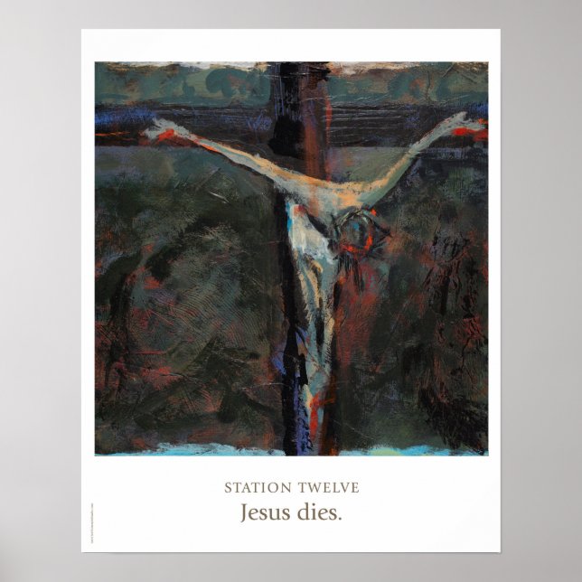 Jesus morre. Pôster (Frente)