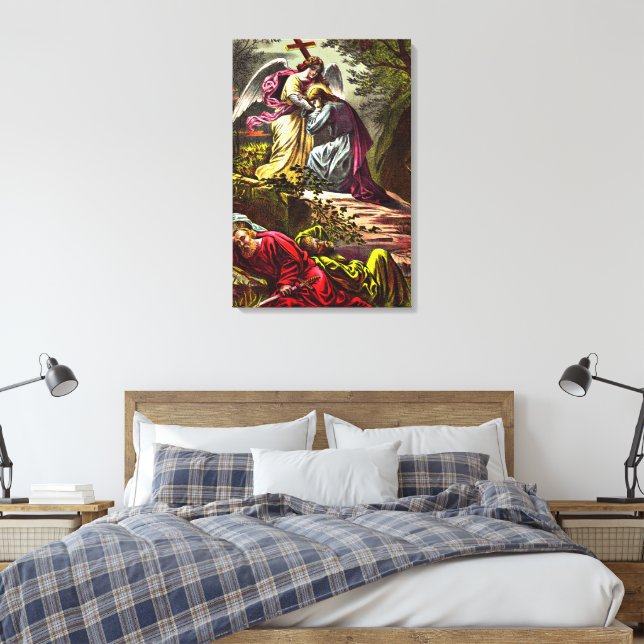 Jesus na Canvas Gethsemane (Insitu(Quarto))
