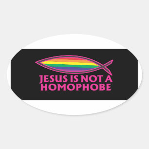 Jesus não é uma etiqueta do homophobe