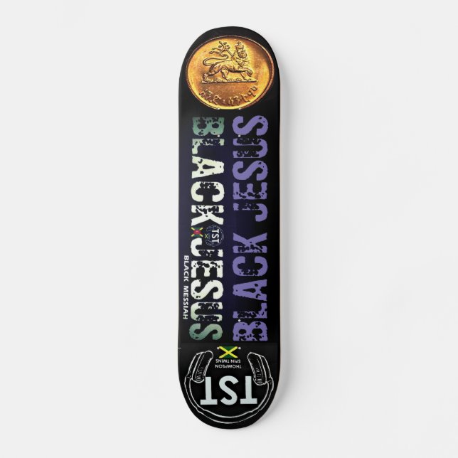 JESUS NEGRO Skateboard (Frente)