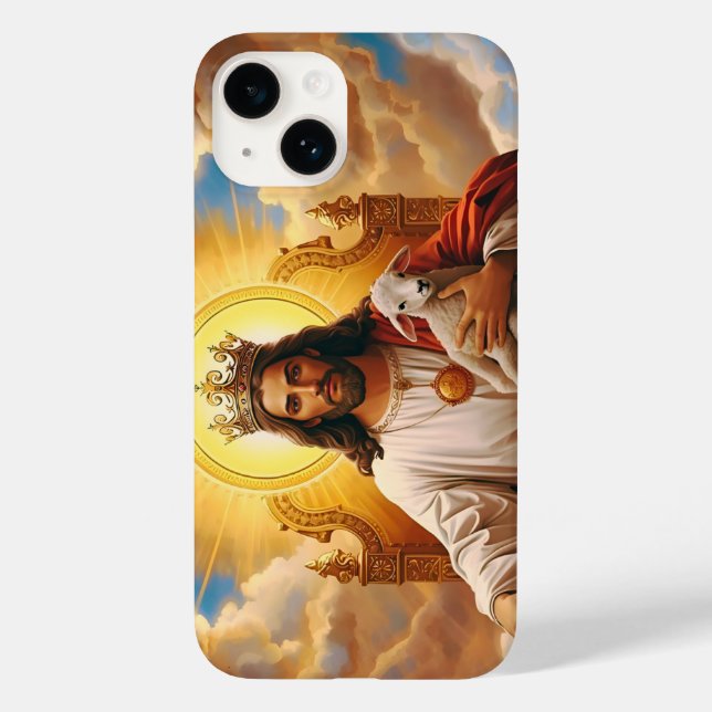 Jesus no capa de iPhone do Reino dos Céus (Verso)