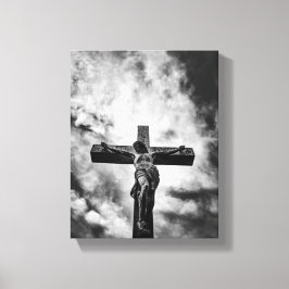 Jesus on the Cross – Faith and Redemption Canvas  
