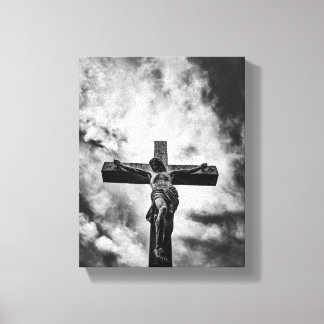 Jesus on the Cross – Faith and Redemption Canvas  