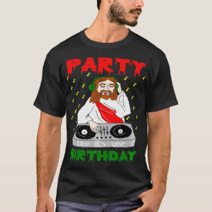 Jesus Party like its your Birthday Xmas Pullover 
