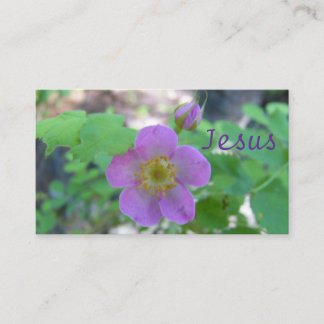 Jesus Prayer Standard, Cartão de visita de 3,5" x