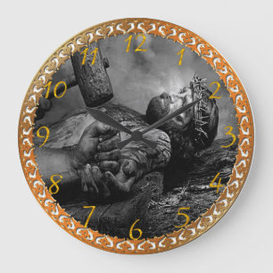 Jesus pregou relógio grande