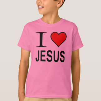 Jesus presentes que adoro Jesus na camisa orgânica