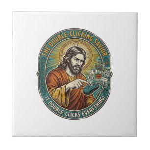 Jesus Quebrou o Mouse com Duplo Clique IT Escritór