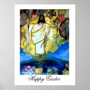 JESUS RETORNA POSTER de PÁSCOA