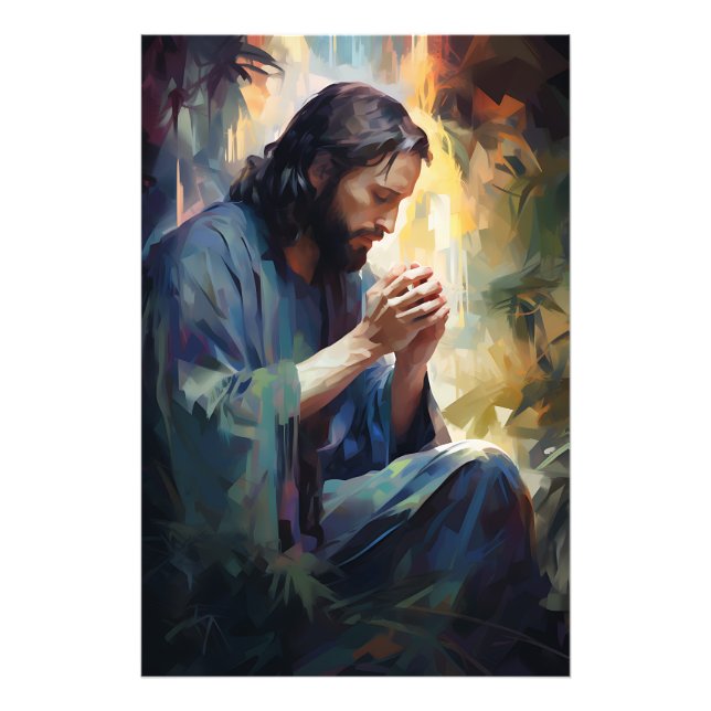 Jesus Rezando Foto (Frente)