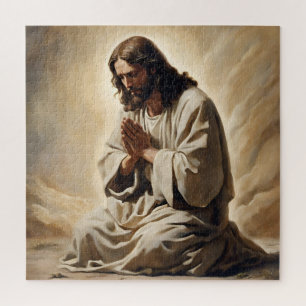 Jesus Rezando Quebra-cabeça