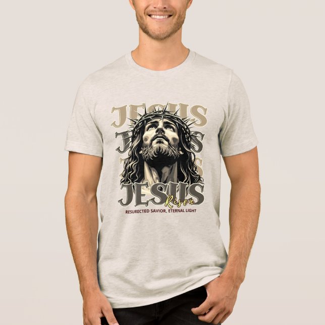 Jesus Risen - Cristo artístico (Frente)