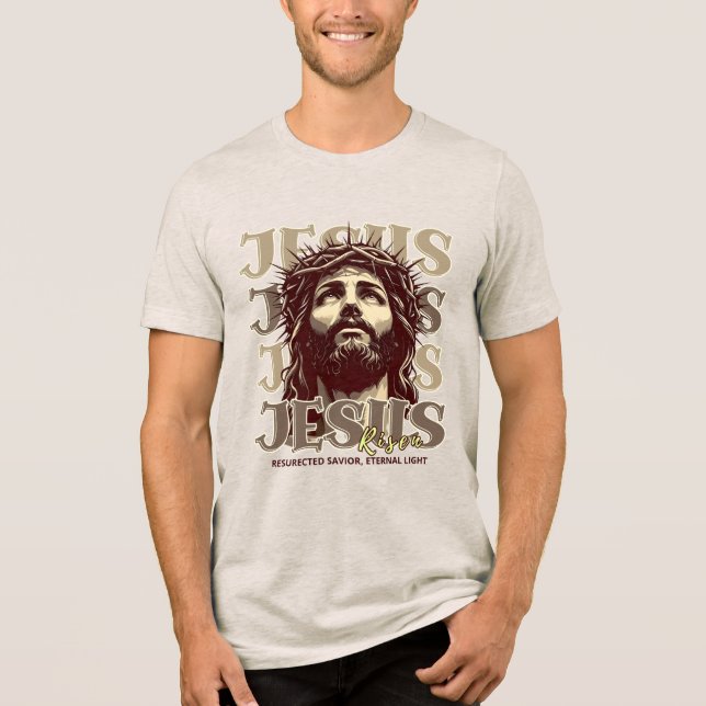 Jesus Risen - Cristo artístico (Frente)