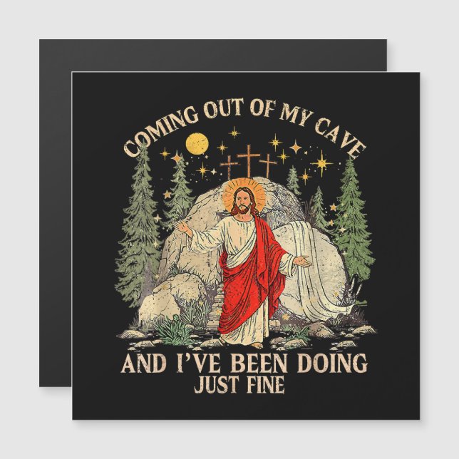 Jesus Saindo da Minha Caverna  (Frente/Verso)