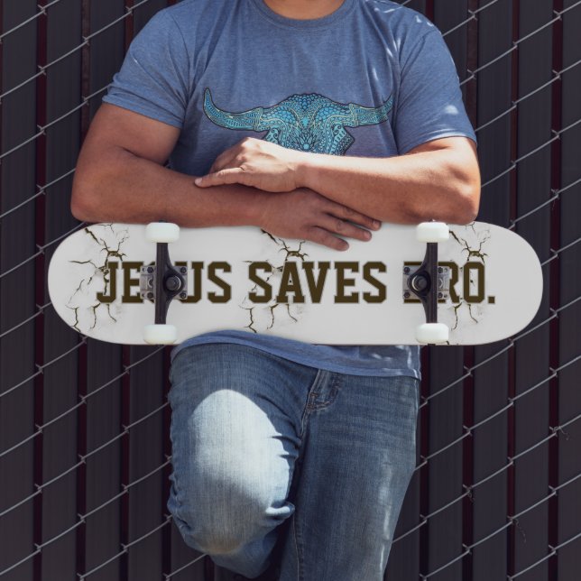 Jesus Salva Irmão. Skate Thrashed (Ao ar livre 3)