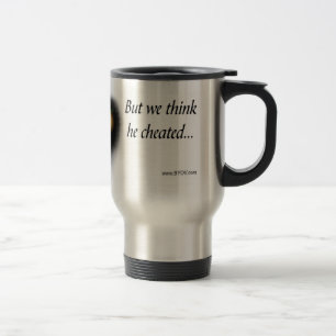 Jesus salvar a caneca de viagem