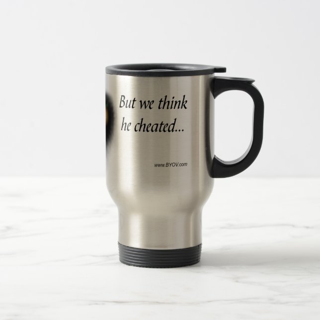 Jesus salvar a caneca de viagem (Direita)