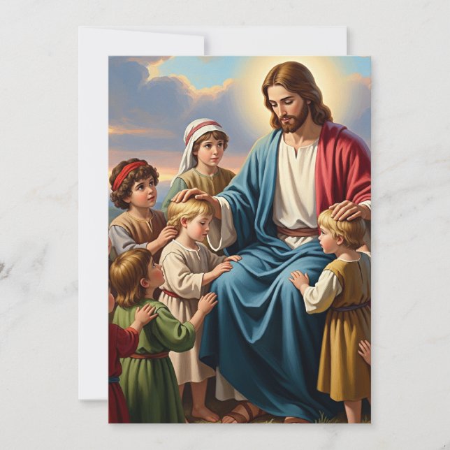 Jesus Surrounded by Children (Frente)