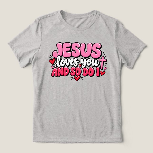 Jesus te ama e eu também (Design frontal)