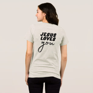 'Jesus Te Ama' Minimalista Encorajamento Cristão