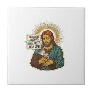 Jesus Telefone Morto Sem Música Humor de Academia