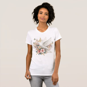 Jesus [Theme] Camiseta Feminina Fé Brasil Presente