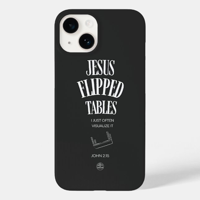 Jesus Virou as Mesas – Eu Só Costumo Visualizar (Verso)