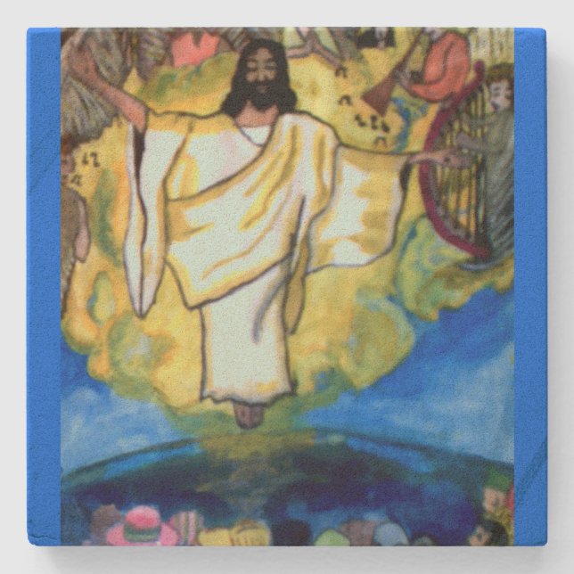 JESUS VOLTA À Porta copos de pedra (Frente)