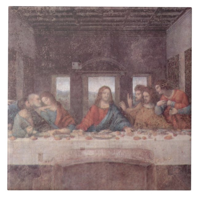 Jesus "Yeshua" A Última Ceia, Leonardo da Vinci (Frente)