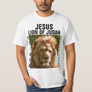 JESUS YESHUA LION OF JUDAH t-shirts camisetas