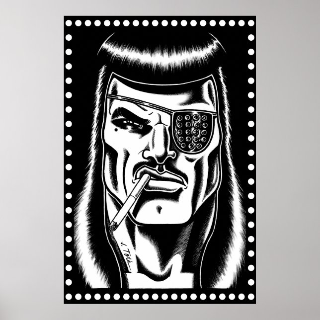 Jet Latex™/Studs/Large Poster (Frente)